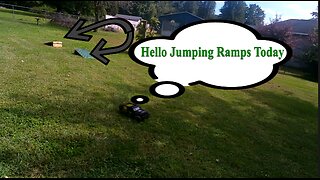 RC Jeep Jumping Ramps & Getting Stuck