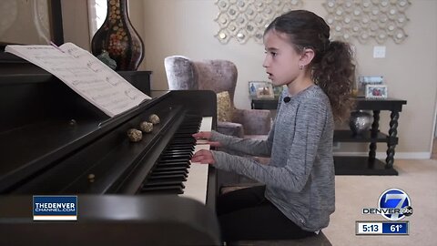 An 8-year-old Colorado girl who was born deaf was chosen for the lead role in a musical