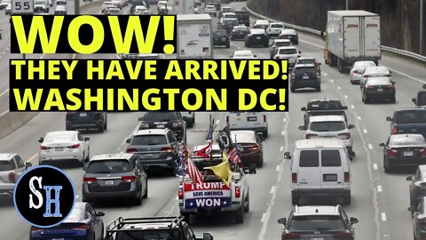 The Convoy "Going Back To The People" Now Circles Washington DC