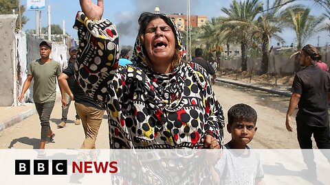 Gaza war: 150,000 people flee Khan Younis, UN says | BBC News
