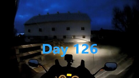 Day 126 of 365 day Motorcycle riding goal, Lititz Pennsylvania area