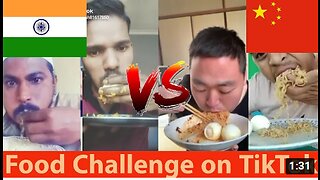 Funny Food Challange On TikTok | Who will win INDIA Vs CHINA | Be Me fine |