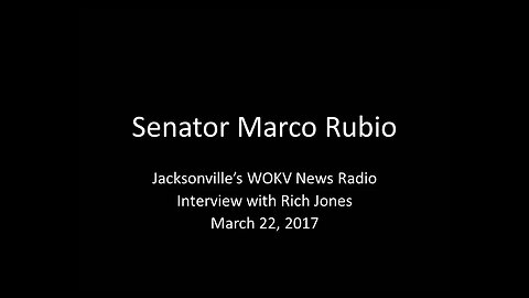 Rubio discusses Naval Station Mayport and Supreme Court nomination hearing on WOKV