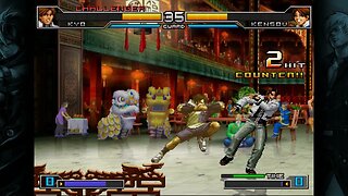 The King of Fighters 2002: Unlimited Match - Kyo vs Kensou - No Commentary 4K