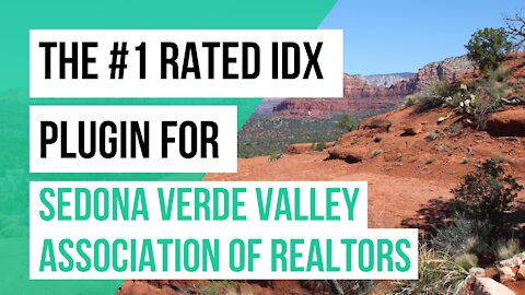 How to add IDX for Sedona Verde Valley Association of Realtors to your website - Sedona Listings