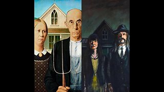 The Story of American Gothic 2018 | New Painting by Phillip Thies