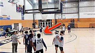 I ALMOST Fought Someone During 5v5 Basketball Game!! *Gets Heated *