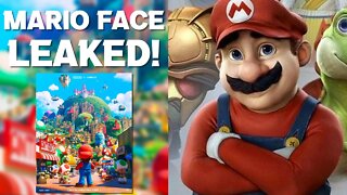 Mario's Super Mario Bros Movie Face LEAKED!