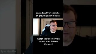 Comedian Ryan Niemiller on Growing up in Indiana! #shorts