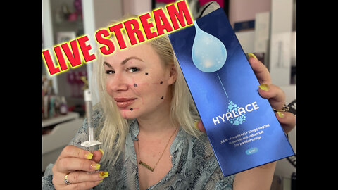 LIVE Profhilo Dupe Hyalace, NEW from AceCosm.com , let's BAP in the Face | Code Jessica10 saves u $