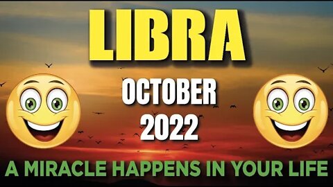 Today's Horoscope Libra ♎ 😳A MIRACLE HAPPENS IN YOUR LIFE😳Libra ♎ October 2022 tarot Libra ♎