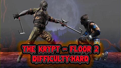 MK Mobile - The Krypt - Difficulty: Hard - Floor 2 GAMEPLAY