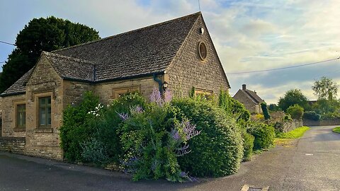 Great Barrington - Charming COTSWOLDS Village Early Morning Walk