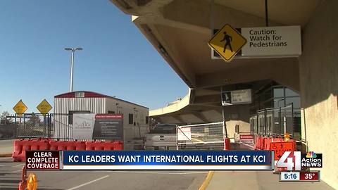 KC Aviation Dept. executives plan trip to Europe to land international flights at KCI