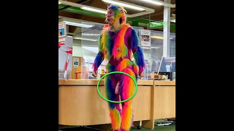 A London library: Rainbow Monkey Dildo Story Hour for Children