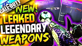 COD AW: "LEGENDARY WEAPON VARIANTS" LEAKED! '3 NEW WEAPONS!' New Gun Unlock System! (COD:AW)