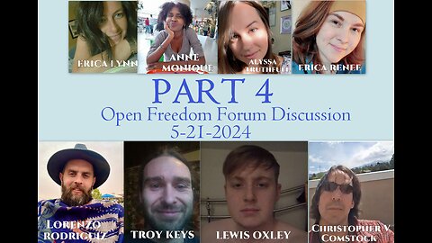 Krystic Shares & Reconnection Open Freedom Forum PART 4 ~ 5•21•2024 Rise & Reconnection