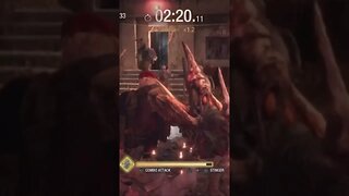 RE4 REMAKE Krauser Mercenaries Gameplay. #Shorts #re4remake