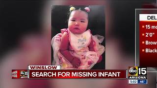 Navajo police searching for missing infant