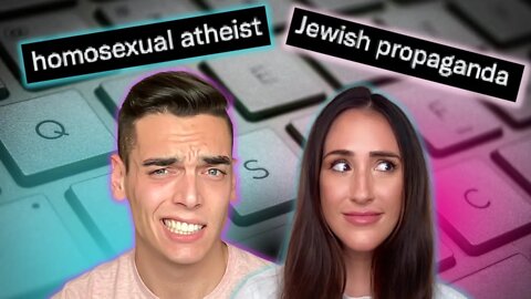 'Homosexual atheist!': ANGRY far-right hate comments 😂 (reaction)