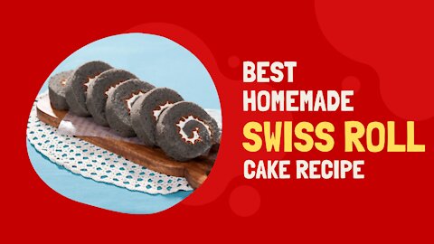 How To Make Swiss Roll Cake Recipe Easy & Taste For New Year