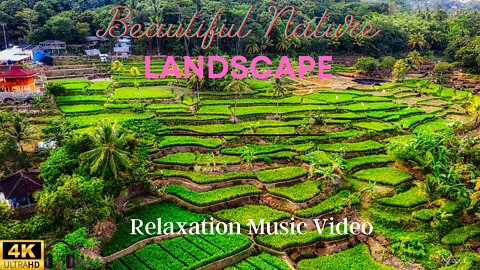 🙏Guitar Relaxation Music Video of background Beautiful Nature Landscape