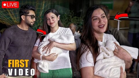 First Video Of Gauhar Khan & Zaid Darbar With Their New Born Baby | Most Happiest Moment For Them !!