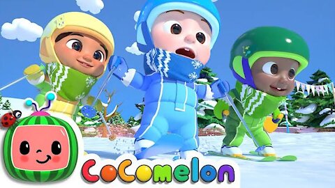 Ski Song | CoComelon Nursery Rhymes & Kids Songs