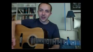 How to Play Sittin' on a Fence - Lead Acoustic Guitar