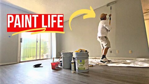 Day In The Life Of An Apartment Painter | Vlog