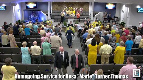 Homegoing Service for Rosa "Marie" Turner Thomas