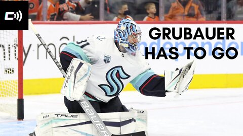 Seattle Kraken highlights: Grubauer isn’t cutting it