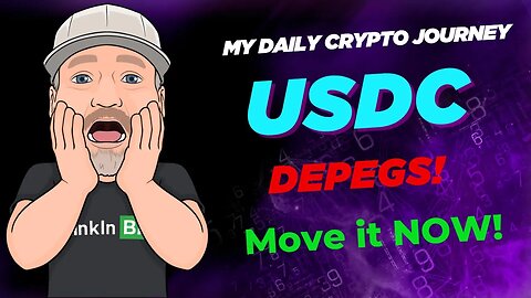 USDC Depegs - MOVE IT WHILE YOU CAN!
