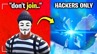 I Found A Hacker's SECRET Fortnite Map..