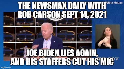 THE NEWSMAX DAILY WITH ROB CARSON SEPT 14, 2021!