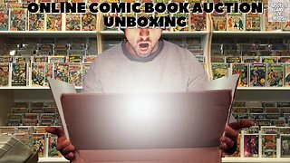 Online Comic Book Auction Unboxing