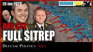 [ Ukraine SITREP ] Day 331 (20/1): Zaporizhzhia Winter Offensive; Huge Russian advance S of Bakhmut