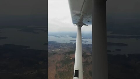 Flying Over Alton NH And Lake Winnipesaukee