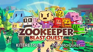 Zookeeper: Blast Quest - Gameplay Trailer | Meta Quest Platform