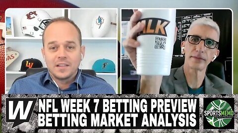 The Opening Line Report | NFL Week 7 Betting Market Analysis | October 17