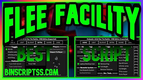 ROBLOX Flee The Facility Script - LOTS OF FEATURES *PASTEBIN 2023*