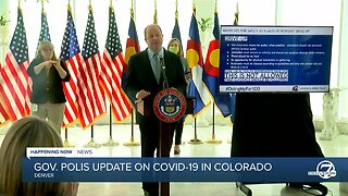 Colorado Gov. Jared Polis COVID-19 update ahead of Passover, Easter