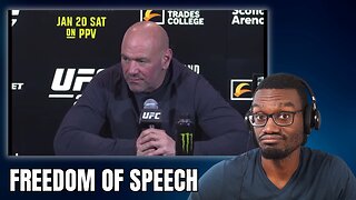 Dana White Wrecks Canadian Reporters On Free Speech