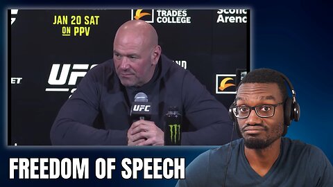 Dana White Wrecks Canadian Reporters On Free Speech