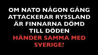 Finland kommer ångra NATO medlemskapet, "de kommer dö", Scott Ritter fd militär förklarar varför!
