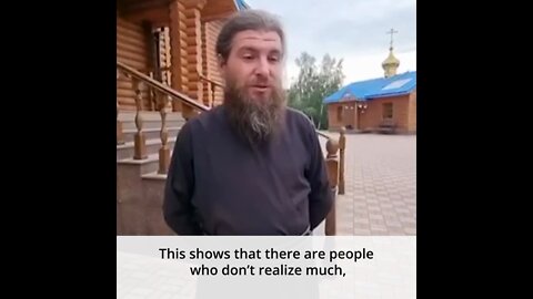 A Ukrainian soldier threatened violence after being saved, says Orthodox priest