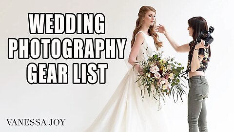 Wedding Photography: What to Bring to a Wedding | What's in My Bag (2021)