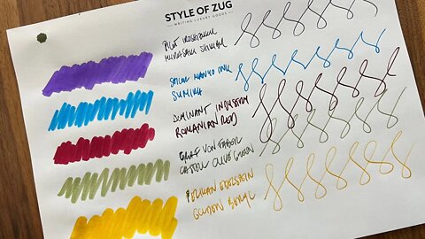 5 Stunning Inks You Should Own (Dominant Industry, Sailor Manyo, Iroshizuku and more)