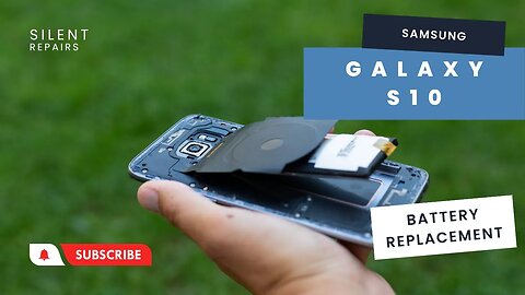 Samsung Galaxy S10 | Battery replacement | Repair video