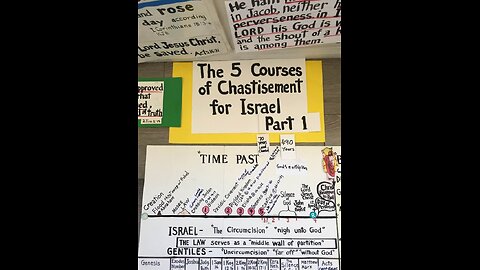 The 5 Courses of Chastisement for Israel - Marianne Manley